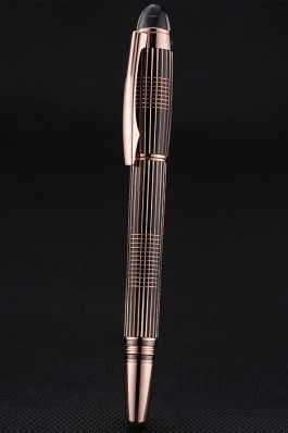 MontBlanc StarWalker Red Gold Cutwork Ballpoint Pen With Cap 622811 Replica Pen