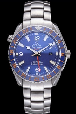 Omega Seamaster Blue Dial Stainless Steel Bracelet 622038 Omega Replica Seamaster