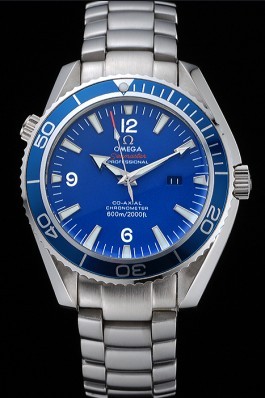 Omega Seamaster Planet Ocean Blue Dial Stainless Steel Bracelet 622537 Omega Replica Seamaster