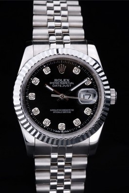 Stainless Steel Band Top Quality Rolex Silver Luxury Watch 19 5114 Replica Rolex Datejust