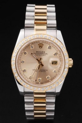 Gold Stainless Steel Band Top Quality Rolex Diamond-Studded Swiss Mechanism Luxury Watch 5350 Replica Rolex Datejust