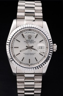 Swiss Mechanism Top Quality Rolex Silver Luxury Watch 5376 Rolex Replica Aaa
