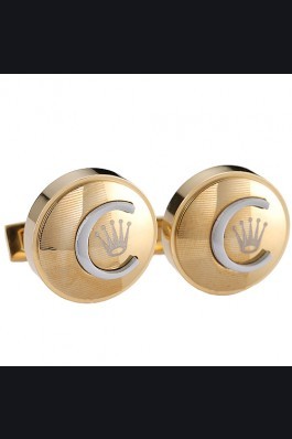 Rolex Emblem Gold And Silver Cufflinks 700770 For The Perfect Gentleman