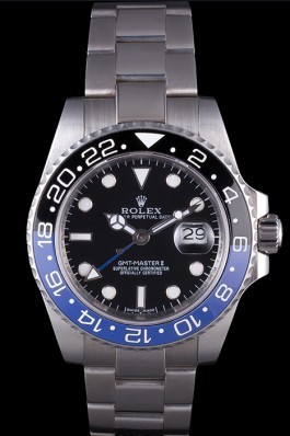 Rolex GMT-Master II Oyster Collection Brushed Stainless Steel Band 621492 Rolex Replica Gmt