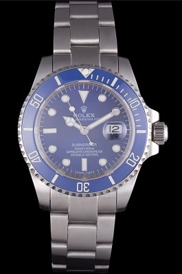 Stainless Steel Band Top Quality Rolex Swiss Mechanism Silver Luxury Watch 5355 Rolex Submariner Replica