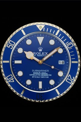 Rolex Submariner Wall Clock Blue 622475 Rolex Submariner Replica