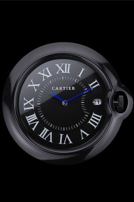 Cartier Bleu de Ballon Wall Clock Black 622466 Luxury Watch Replica