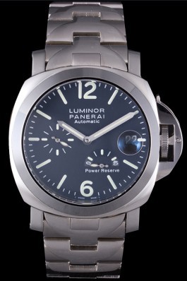 Stainless Steel Band Top Quality Silver Luminor Power Reserve Luxury Watch for Men 4816 Panerai Luminor Replica