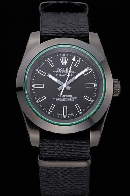 Rolex Milgauss Bamford Black Nylon Strap 622001 Luxury Watch Replica