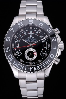 Rolex Yacht - Master II Black Dial Stainless Steel Bracelet 622541 Rolex Replica Cheap